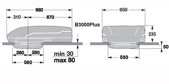 dometic b3000 air conditioner